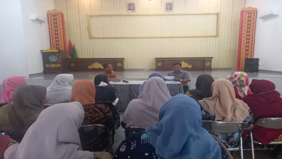 PPNPN MAN 1 Bandar Lampung Ikuti Sosialisasi BPJS Kesehatan