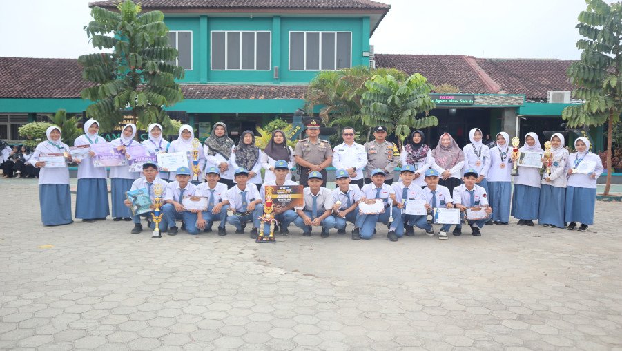 Amanat Upacara di MAN 1 Bandar Lampung: Polsek Tegaskan Jauhkanlah Segala Bentuk Penyimpangan