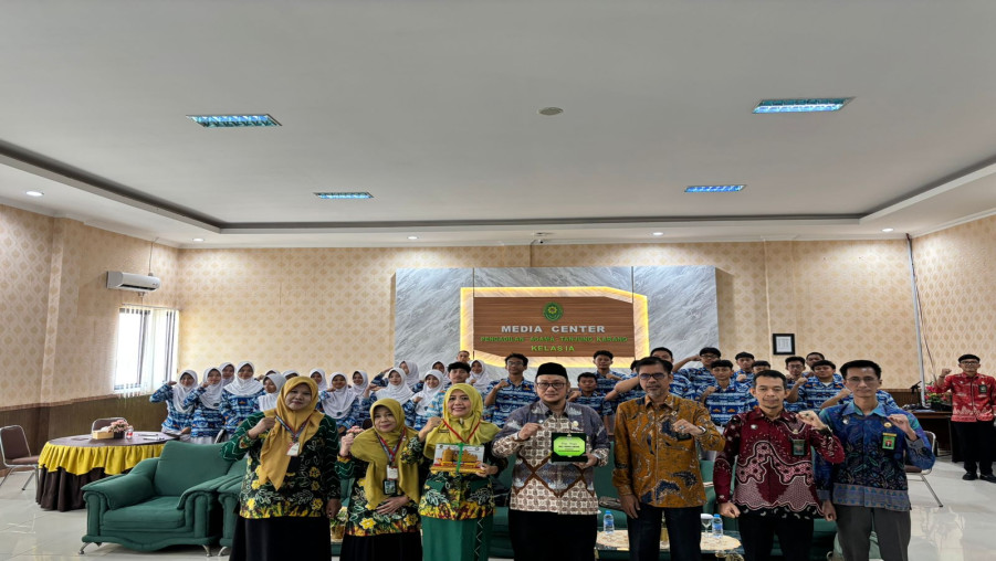 Kunjungan Edukatif MAN 1 Bandar Lampung ke Pengadilan Agama Tanjung Karang