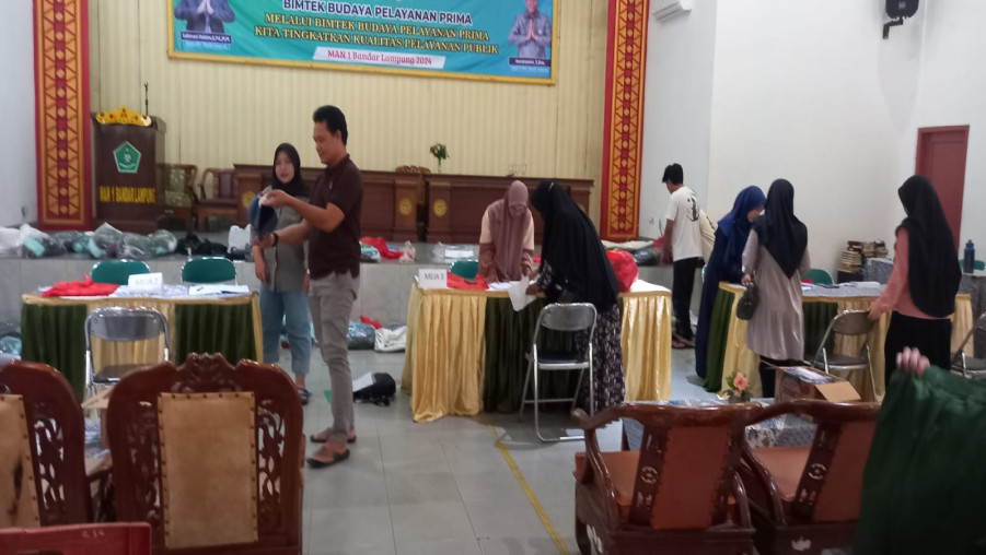 Nanda Konveksi Jadwalkan Pembagian Baju Seragam di GSG MAN 1 Bandar Lampung