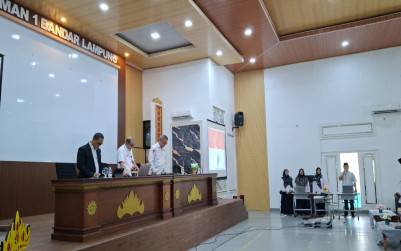 MAN 1 Bandar Lampung Gelar Rapat Kenaikan Kelas dan Pembinaan GTK