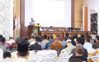 Sosialisasi Program Kelas Unggul, Kepala MAN 1 Bandar Lampung Sampaikan Komitmen Pembangunan Zona Integritas Kepada Wali Murid