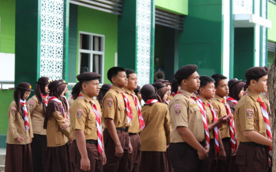 Penuh Rasa Semangat Kebersamaan, Hari Ketiga AMERTA MAN 1 Bandar Lampung dan Hari Pramuka Berlangsung dengan Semarak