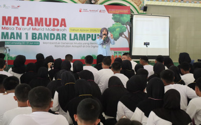 Hari Kedua MATAMUDA, MAN 1 Bandar Lampung Bekali Murid Baru dengan Literasi Digital hingga Penguatan Karakter
