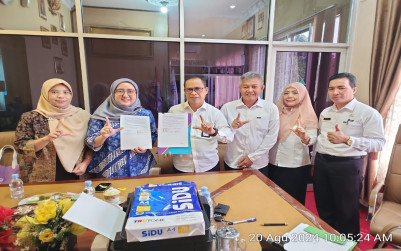 Penandatanganan MoA (Memorandum of Agreement) Fakultas Psikologi UIN Syarif Hidayatullah Jakarta dengan MAN 1 Bandarlampung