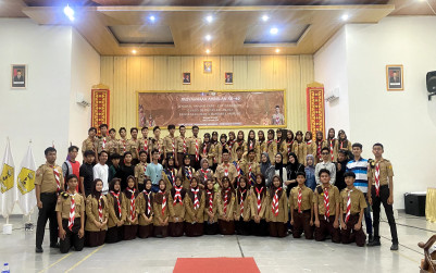 Ekstrakurikuler Pramuka MAN 1 Bandar Lampung Menggelar Musyawarah Ambalan ke-40