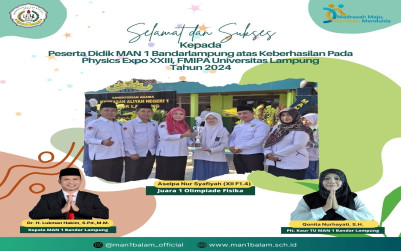 Juara 1 Olimpiade Fisika Physics Expo XXIII FMIPA Unila