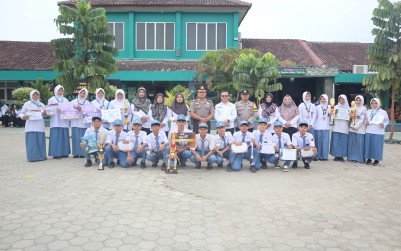 Amanat Upacara di MAN 1 Bandar Lampung: Polsek Tegaskan Jauhkanlah Segala Bentuk Penyimpangan
