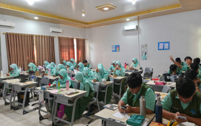 MAN 1 Bandar Lampung Gelar Try Out TKA Bersama Ganesha Operation