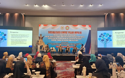 MAN 1 Bandar Lampung Ikuti Sosialisasi Empat Pilar MPR RI