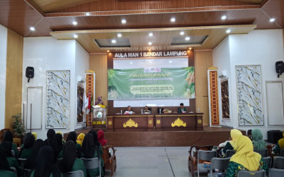 MAN 1 Bandar Lampung Terima 39 Mahasiswa KKN Tematik Mengajar UIN Raden Intan Lampung