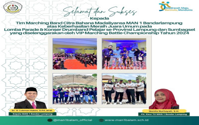 Juara Umum Parade dan Konser Drumband Sumbagsel